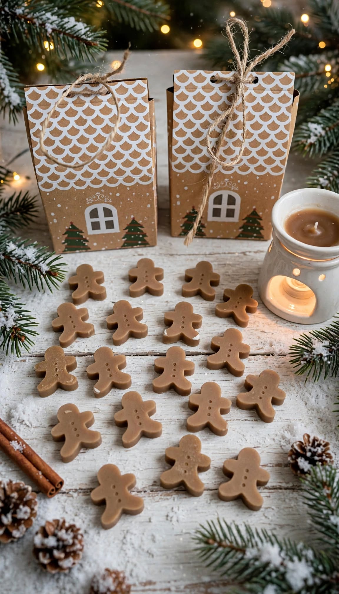 Mézeskalács szója illatviasz – házikó csomagolásban
